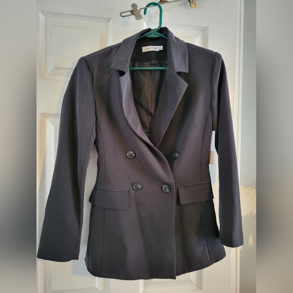 JustFab Women's Black Blazer